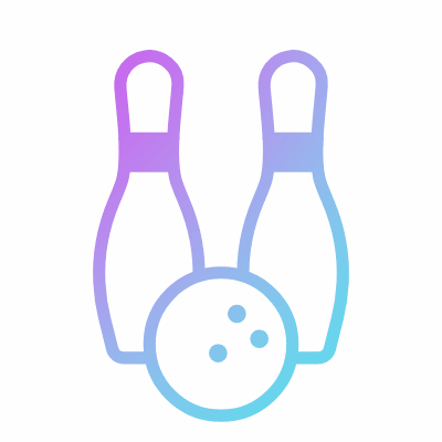 Bowling, Animated Icon, Gradient