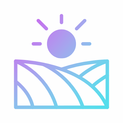 Field, Animated Icon, Gradient