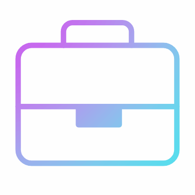 Suitcase, Animated Icon, Gradient