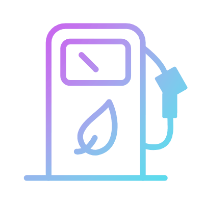 Bio fuel, Animated Icon, Gradient