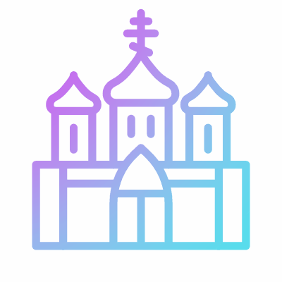 Orthodox church, Animated Icon, Gradient