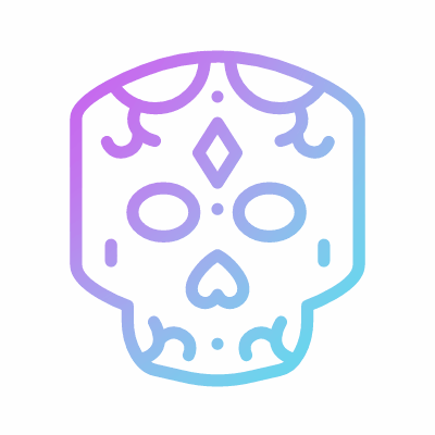 Dead Day, Animated Icon, Gradient
