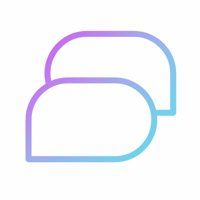 Chat, Animated Icon, Gradient