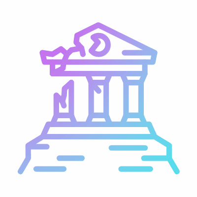 Athens, Animated Icon, Gradient