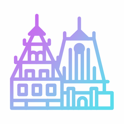 Riga, Animated Icon, Gradient