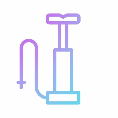 Air pump, Animated Icon, Gradient