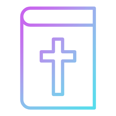 Holy Bible, Animated Icon, Gradient