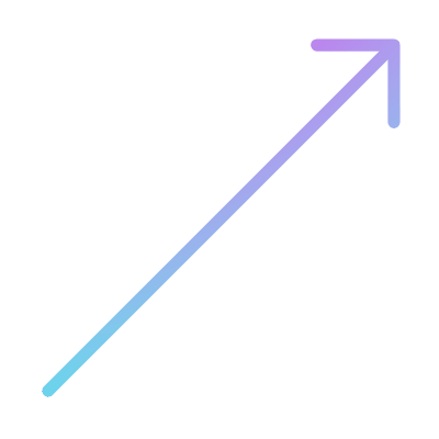 Arrow, Animated Icon, Gradient