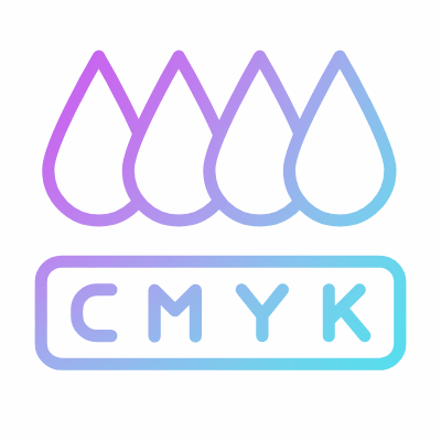 Cmyk, Animated Icon, Gradient
