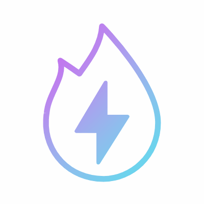 E-fuels, Animated Icon, Gradient