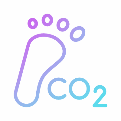 Carbon Neutral, Animated Icon, Gradient
