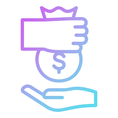 Loan, Animated Icon, Gradient