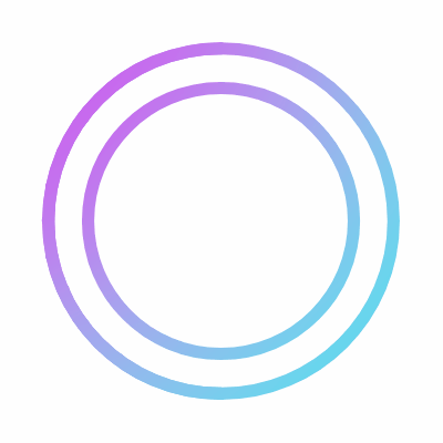 Coin, Animated Icon, Gradient