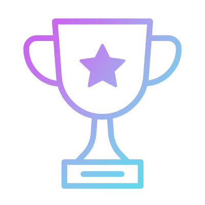 Cup, Animated Icon, Gradient