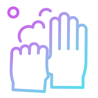 Hand washing 7, Animated Icon, Gradient