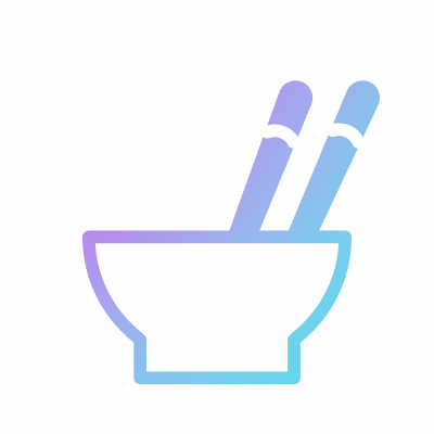 Bowl, Animated Icon, Gradient