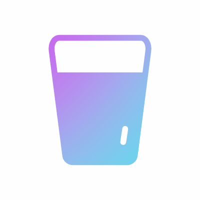 Water, Animated Icon, Gradient