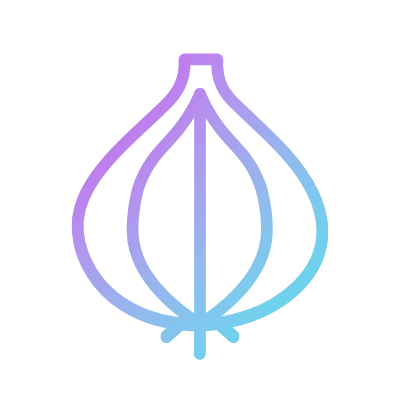 Onion, Animated Icon, Gradient