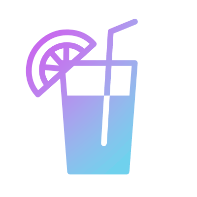 Juice, Animated Icon, Gradient