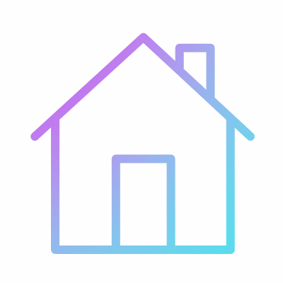 Home, Animated Icon, Gradient