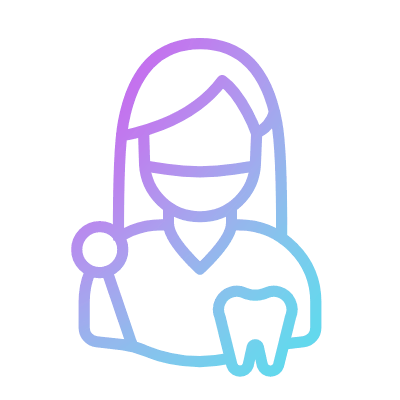 Dentist, Animated Icon, Gradient