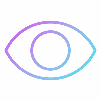 Eye, Animated Icon, Gradient