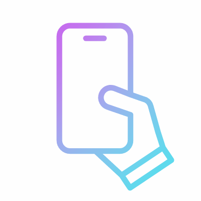 Phone, Animated Icon, Gradient