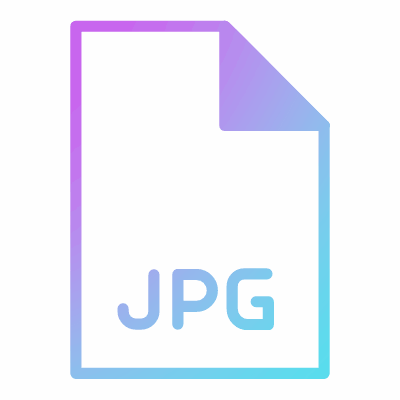 JPG, Animated Icon, Gradient