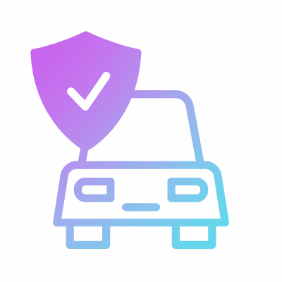 Car insurance, Animated Icon, Gradient