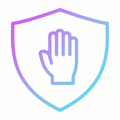 Privacy, Animated Icon, Gradient