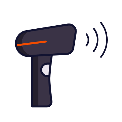 Scanner, Animated Icon, Lineal