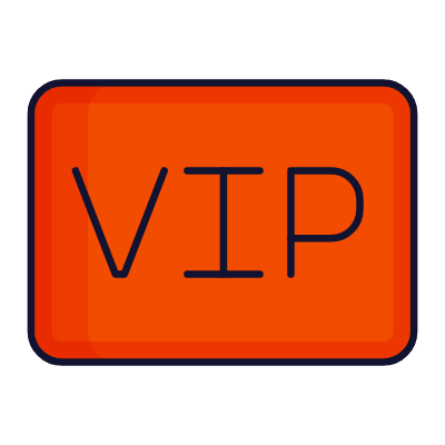 VIP, Animated Icon, Lineal