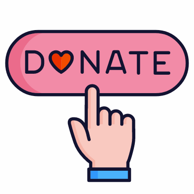 Donate, Animated Icon, Lineal