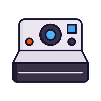 Polaroid, Animated Icon, Lineal