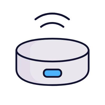 Echo speaker, Animated Icon, Lineal