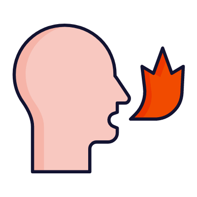 Firebreather, Animated Icon, Lineal
