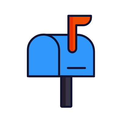Mailbox, Animated Icon, Lineal
