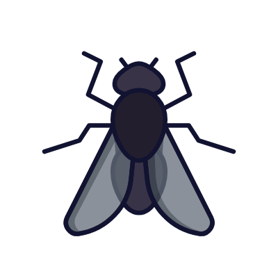 Fly, Animated Icon, Lineal