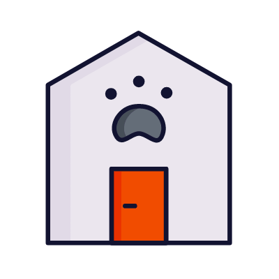 Animal shelter, Animated Icon, Lineal