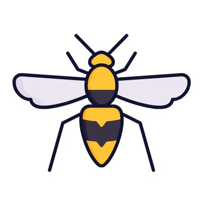 Hornet, Animated Icon, Lineal