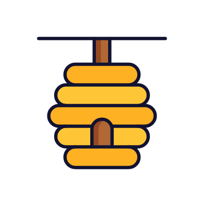 Hive, Animated Icon, Lineal