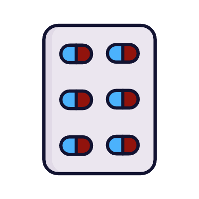 Capsules, Animated Icon, Lineal