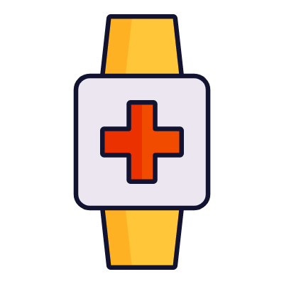Smartwatch, Animated Icon, Lineal