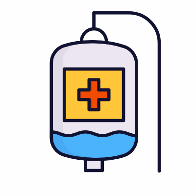 Chemotheraphy, Animated Icon, Lineal
