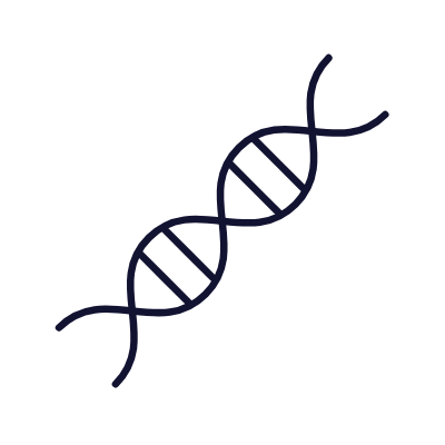 Dna structure, Animated Icon, Lineal