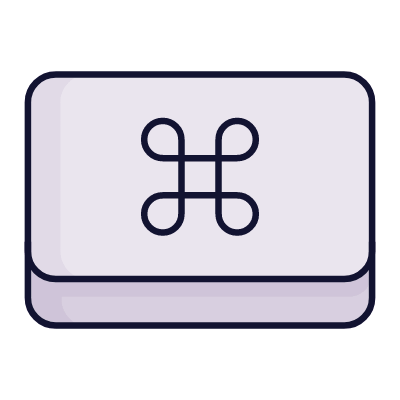 Command key, Animated Icon, Lineal