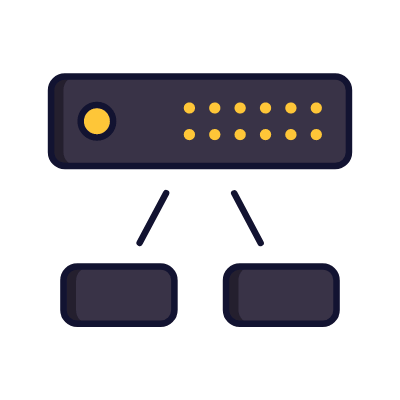 Load balancer, Animated Icon, Lineal