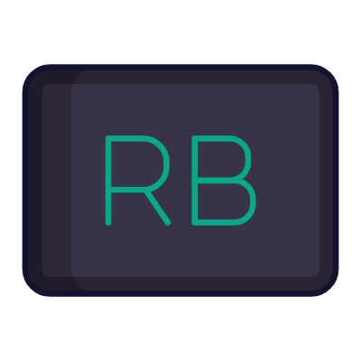 Ruby language, Animated Icon, Lineal
