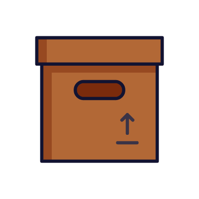 Package, Animated Icon, Lineal