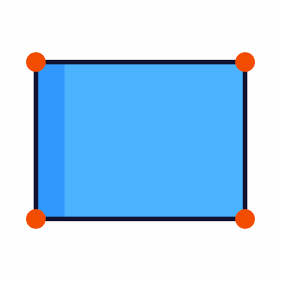 Rectangle, Animated Icon, Lineal
